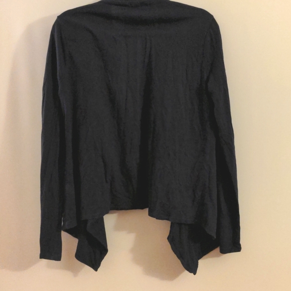 J. Crew Navy Blue Drape Sweater - Picture 3 of 3